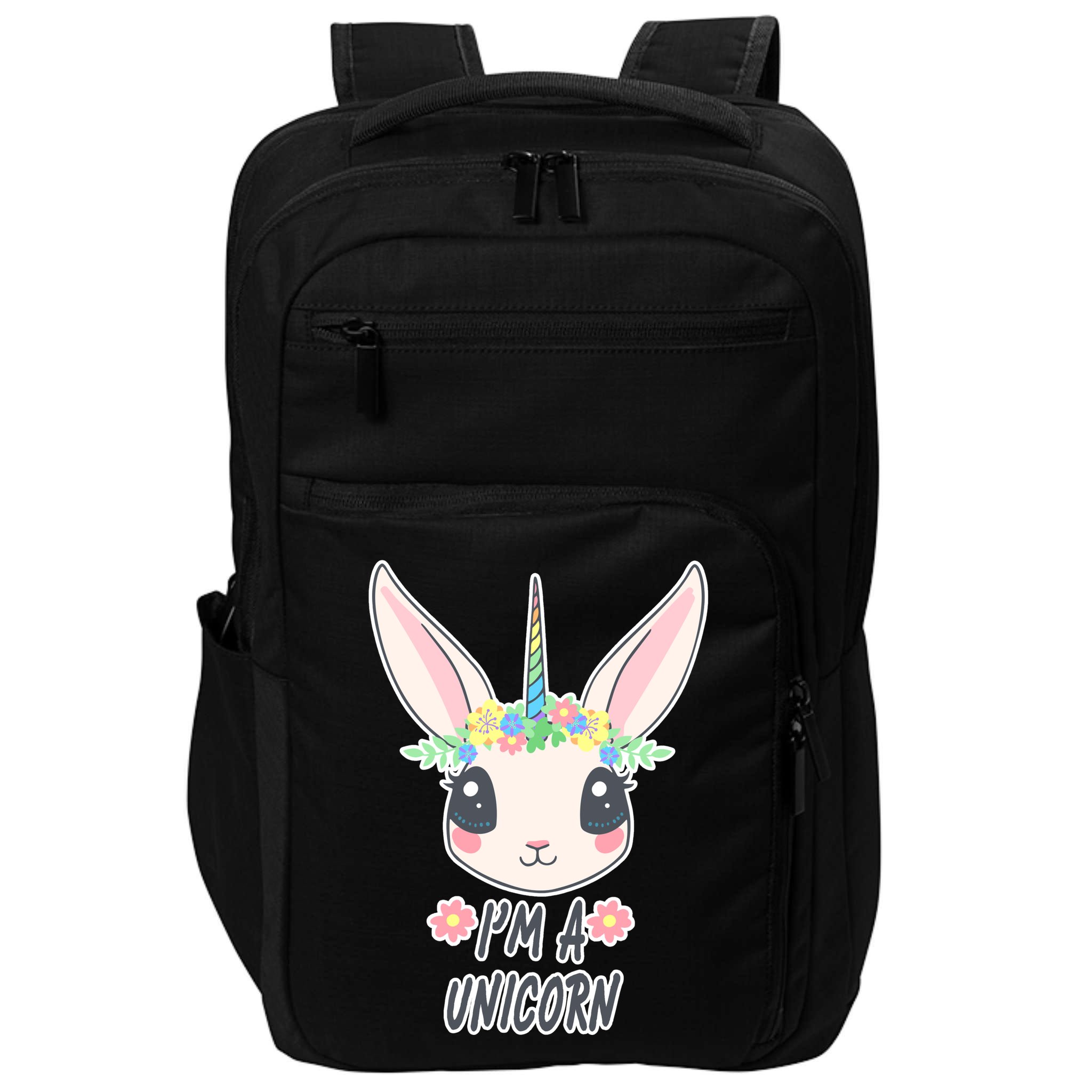 I'm A Unicorn Easter Bunny Funny Cute Impact Tech Backpack
