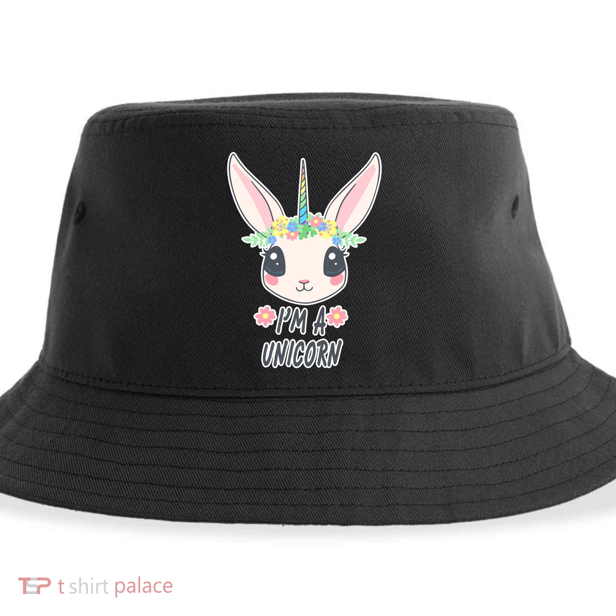 I'm A Unicorn Easter Bunny Funny Cute Sustainable Bucket Hat