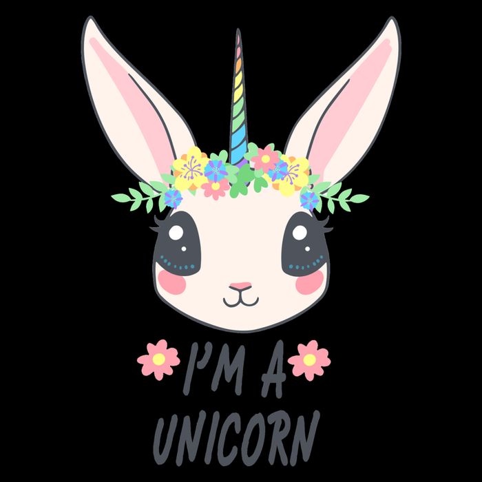 I'm A Unicorn Easter Bunny Funny Cute 16oz Travel Tumbler