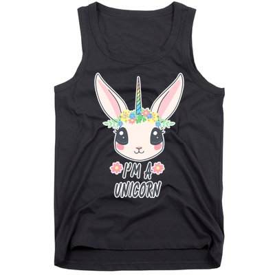 I'm A Unicorn Easter Bunny Funny Cute Tank Top