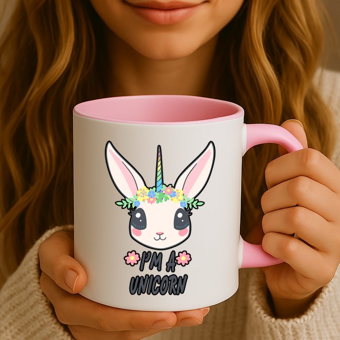 I'm A Unicorn Easter Bunny Funny Cute Mug