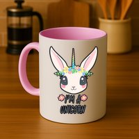 I'm A Unicorn Easter Bunny Funny Cute Mug