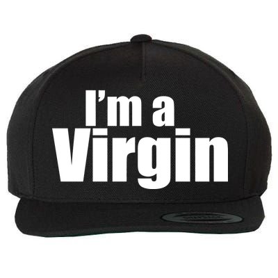 I'm A Virgin Wool Snapback Cap