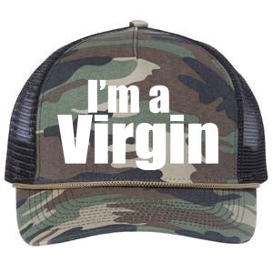 I'm A Virgin Retro Rope Trucker Hat Cap