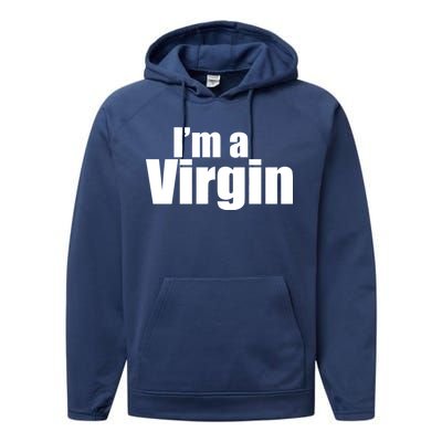 I'm A Virgin Performance Fleece Hoodie