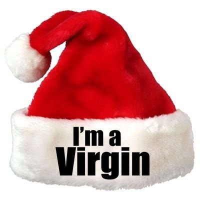 I'm A Virgin Premium Christmas Santa Hat