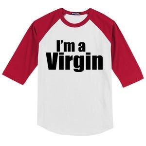 I'm A Virgin Kids Colorblock Raglan Jersey