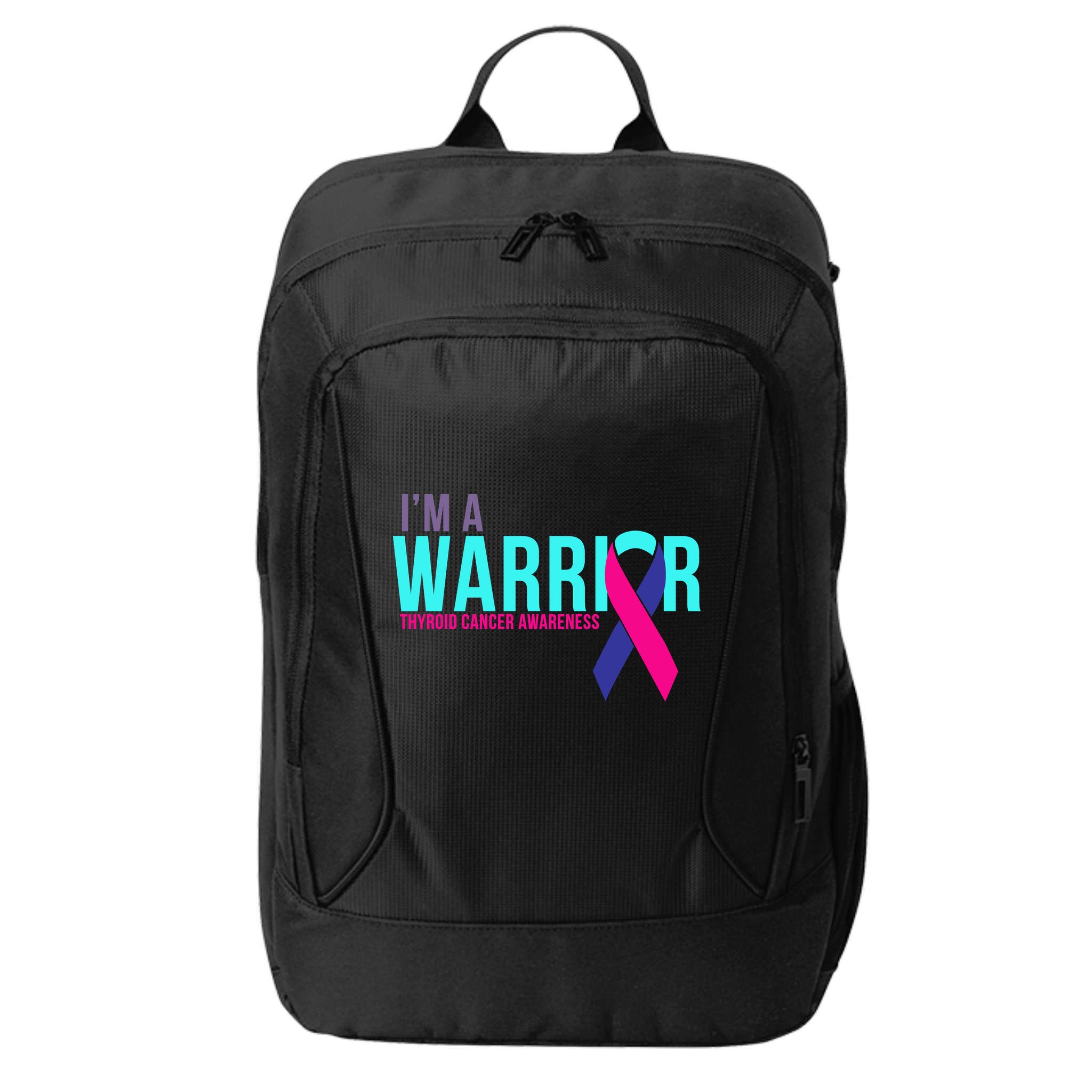 I'm a Warrior Thyroid Cancer Awareness City Backpack
