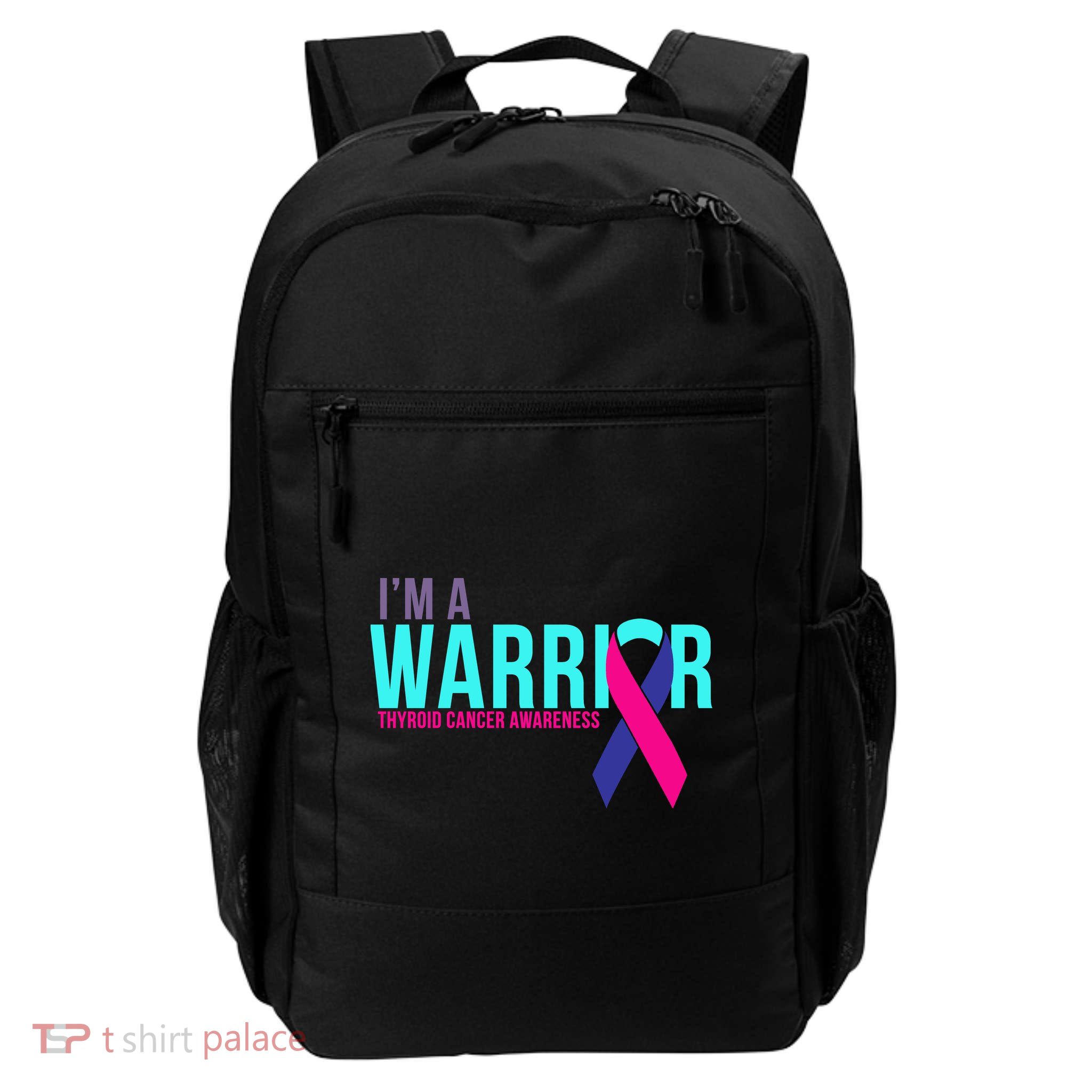 I'm a Warrior Thyroid Cancer Awareness Backpack