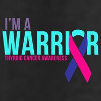 I'm a Warrior Thyroid Cancer Awareness 11oz C Handle Ceramic Mug