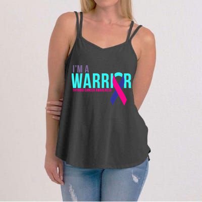 I'm a Warrior Thyroid Cancer Awareness Women's Strappy Tank