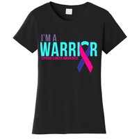 I'm a Warrior Thyroid Cancer Awareness Women's T-Shirt