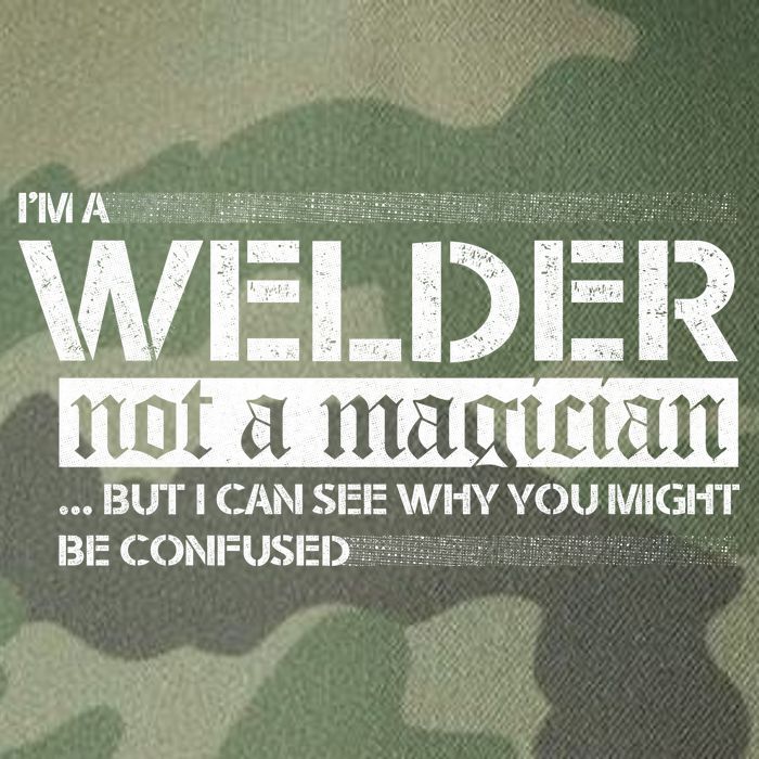 I'm A Welder Not A Magician Legacy Tie Dye Trucker Hat