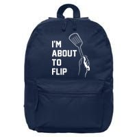 I'm About To Flip 16 in Basic Backpack
