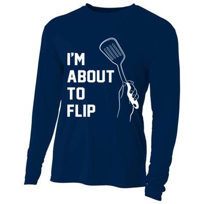 I'm About To Flip Cooling Performance Long Sleeve Crew