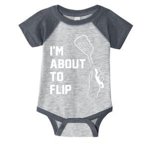 I'm About To Flip Infant Baby Jersey Bodysuit