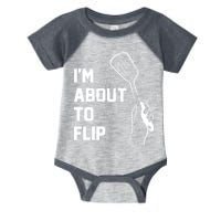 I'm About To Flip Infant Baby Jersey Bodysuit