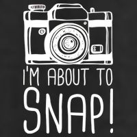 I'm About to Snap Funny Photographer Camera Golf Towel