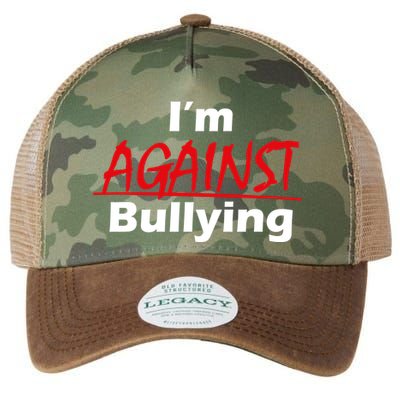 I'm Against Bulling Legacy Tie Dye Trucker Hat