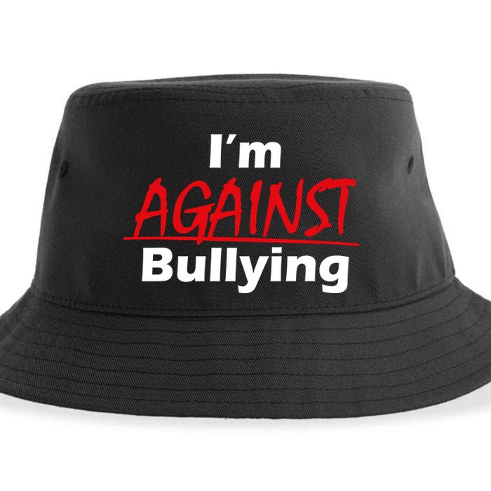 I'm Against Bulling Sustainable Bucket Hat