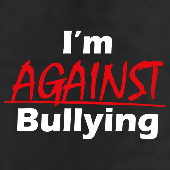 I'm Against Bulling Golf Towel