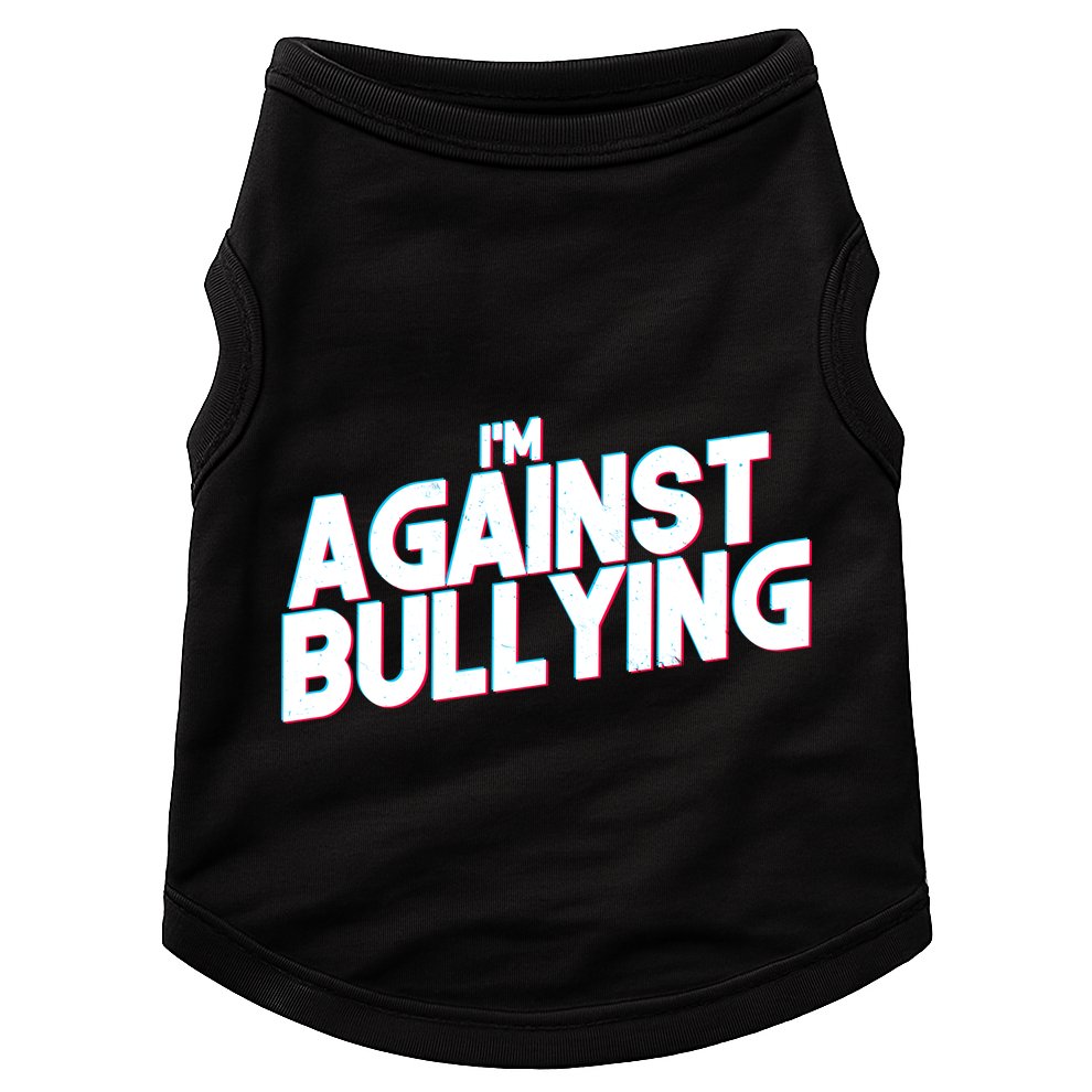 I'm Against Bullying Spirit Day Doggie Tank