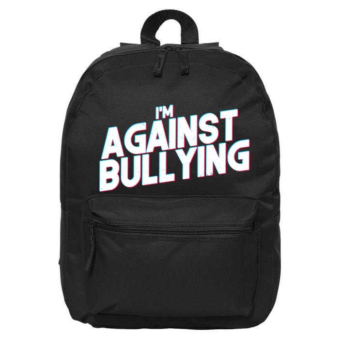 I'm Against Bullying Spirit Day 16 in Basic Backpack