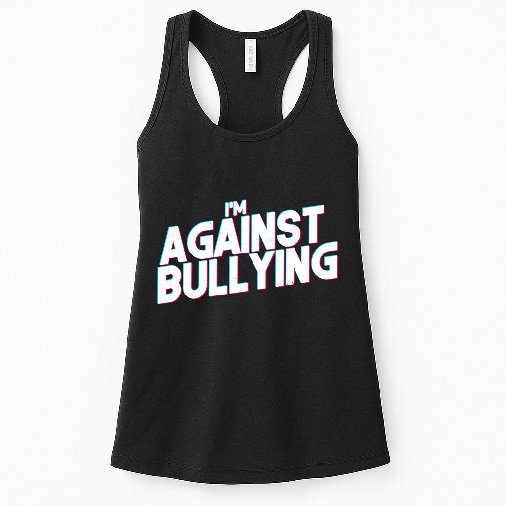 I'm Against Bullying Spirit Day Womens Tank Top
