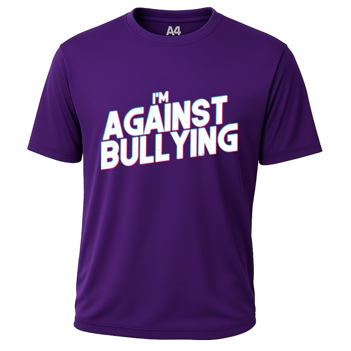 I'm Against Bullying Spirit Day Cooling Performance Crew T-Shirt