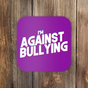 I'm Against Bullying Spirit Day Coaster