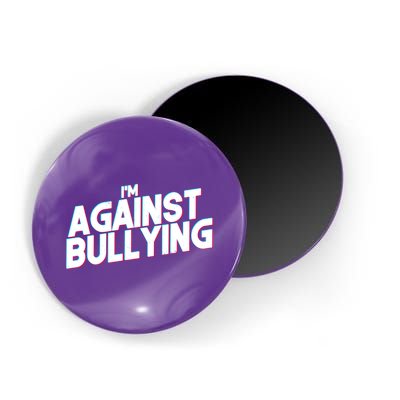 I'm Against Bullying Spirit Day Magnet