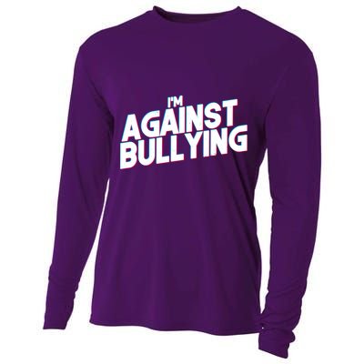 I'm Against Bullying Spirit Day Cooling Performance Long Sleeve Crew
