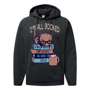 I'm All Booked Performance Fleece Hoodie