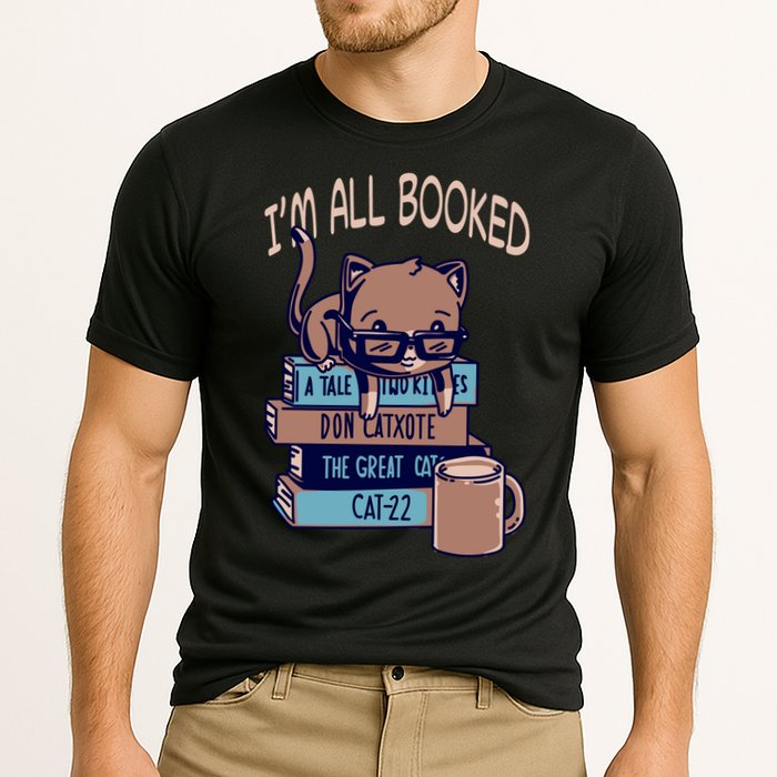 I'm All Booked Cooling Performance Crew T-Shirt