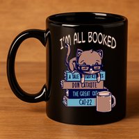 I'm All Booked 11oz C Handle Ceramic Mug