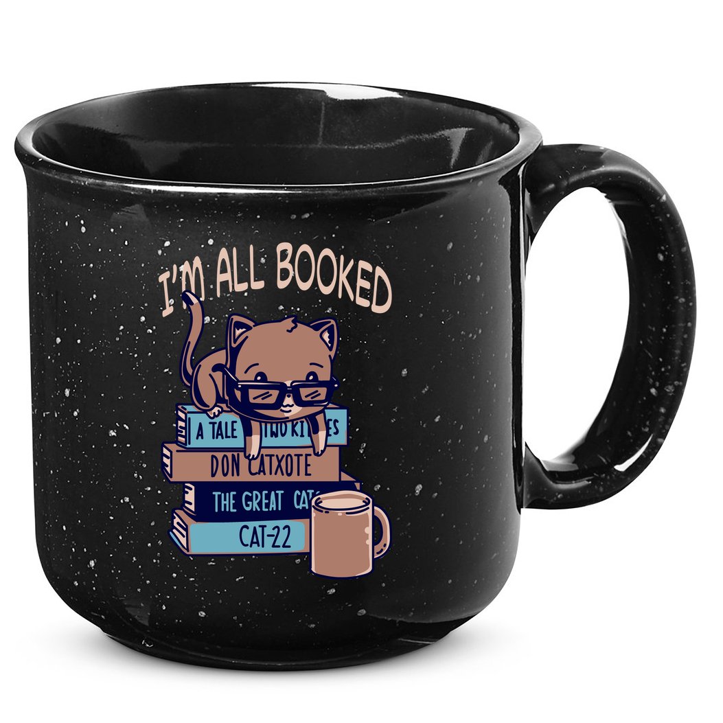 I'm All Booked 15oz Campfire Ceramic Mug