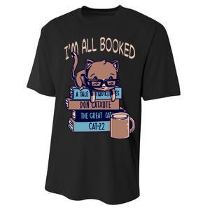 I'm All Booked Performance Sprint T-Shirt