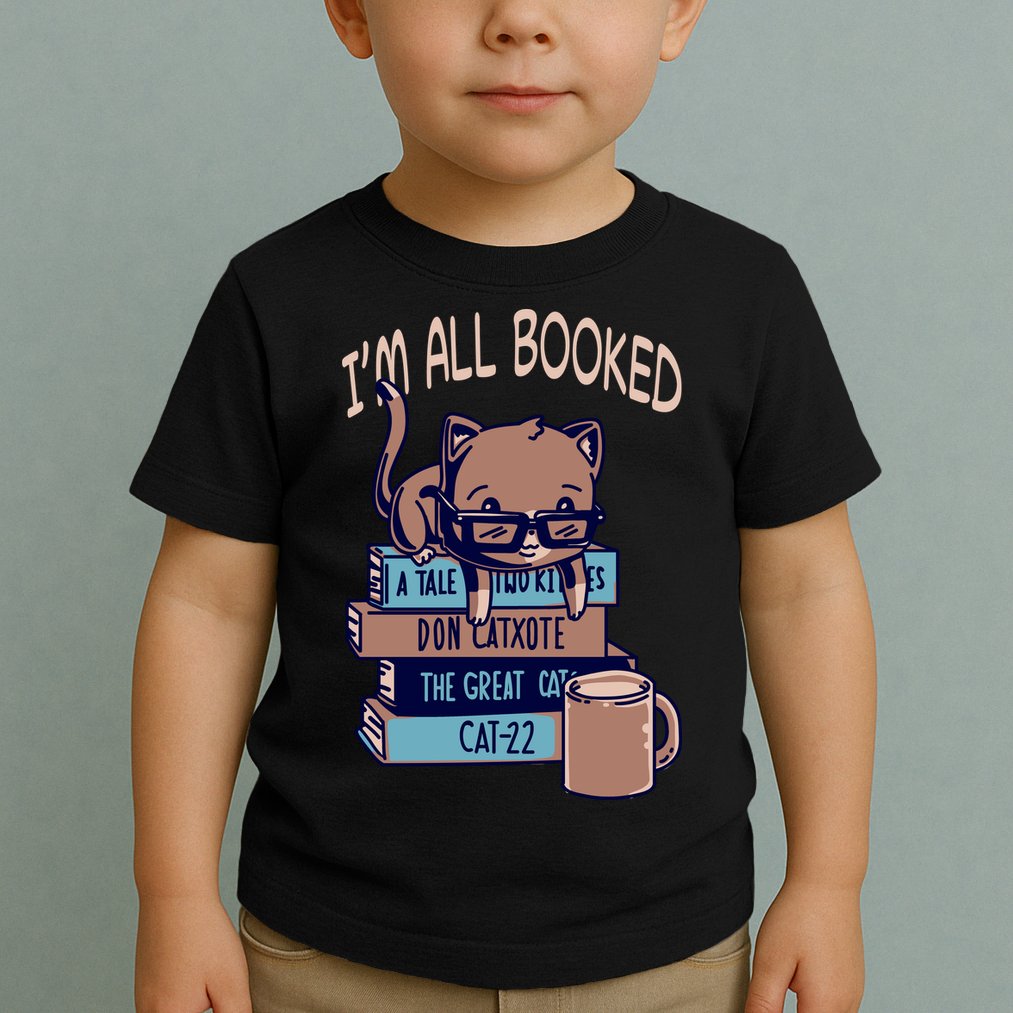 I'm All Booked Toddler T-Shirt