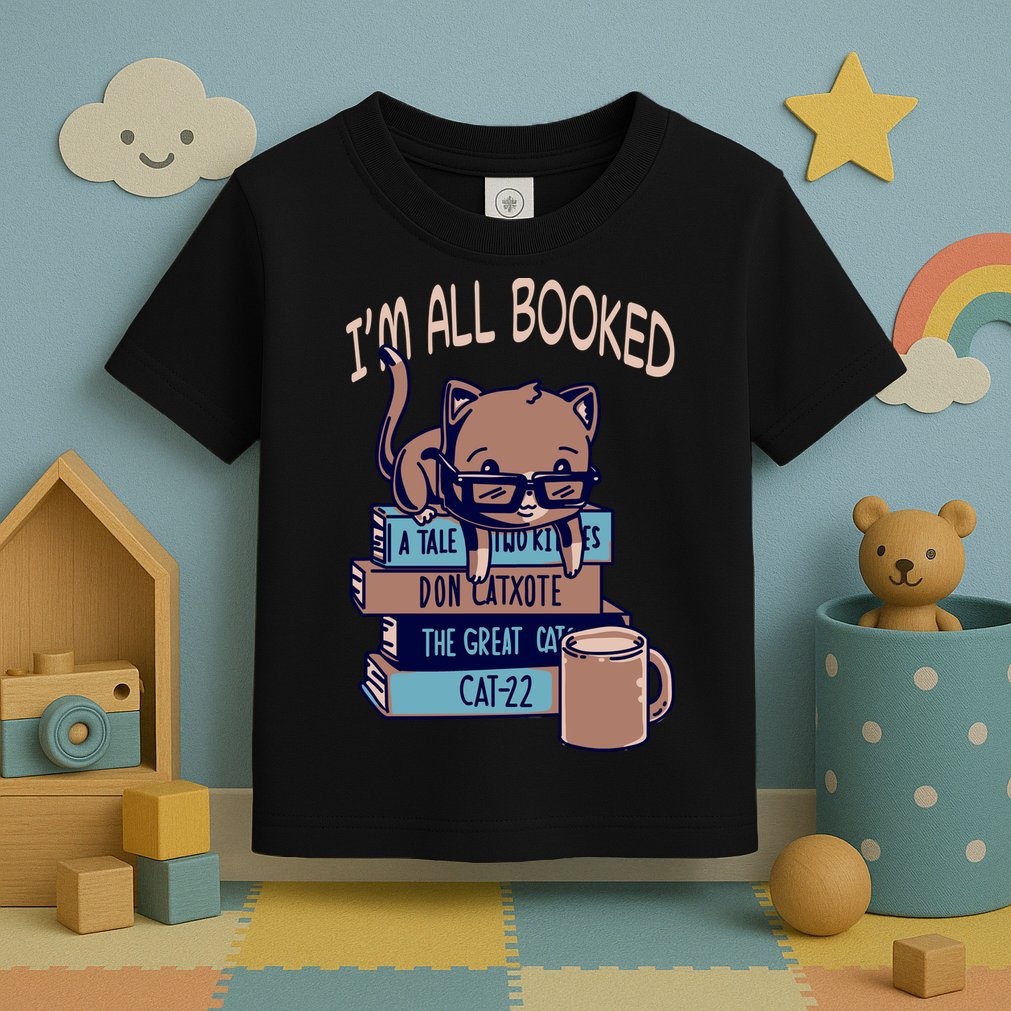 I'm All Booked Toddler T-Shirt