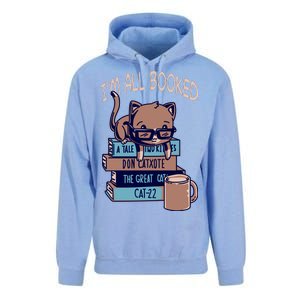 I'm All Booked Unisex Surf Hoodie