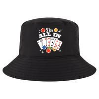 I'm All In Poker Cards Cool Comfort Performance Bucket Hat