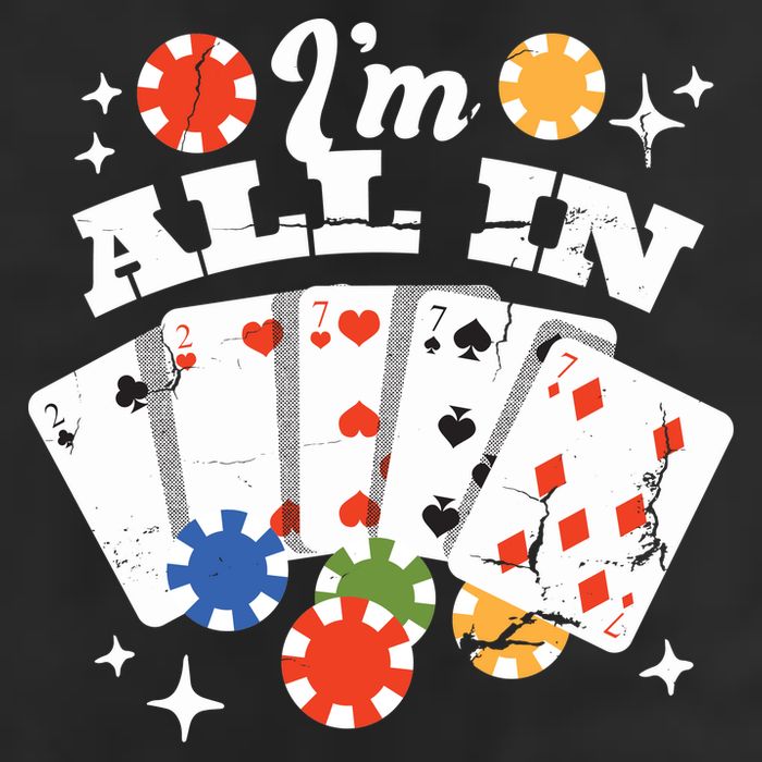 I'm All In Poker Cards Cool Comfort Performance Bucket Hat