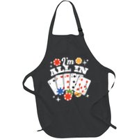 I'm All In Poker Cards Apron