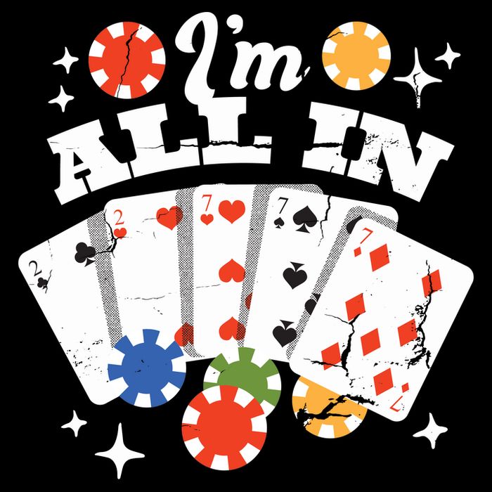 I'm All In Poker Cards Apron