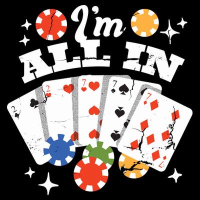 I'm All In Poker Cards T-Shirt