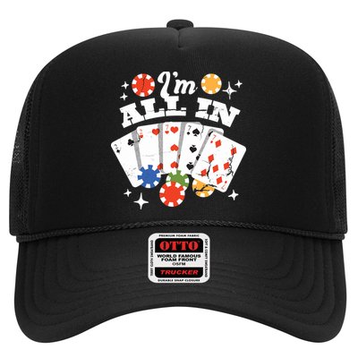 I'm All In Poker Cards Trucker Hat