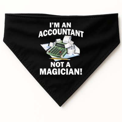 I'm An Accountant Not A Magician USA-Made Doggie Bandana