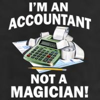 I'm An Accountant Not A Magician Golf Towel