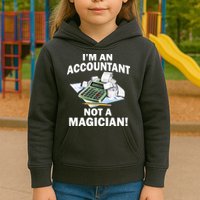 I'm An Accountant Not A Magician Kids Hoodie