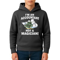 I'm An Accountant Not A Magician Kids Hoodie